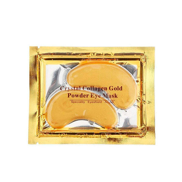 Mascarilla de Ojos Reparadora de Cúrcuma y Oro 24K